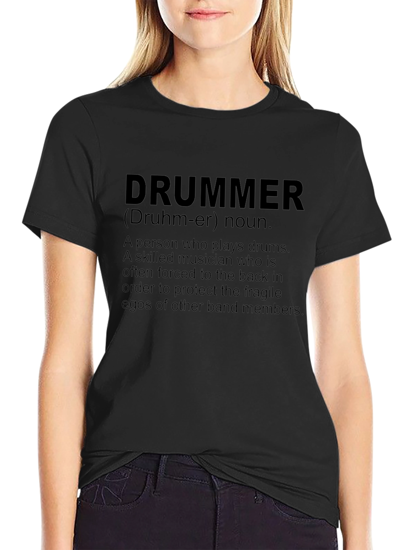 Drummer Definition T-Shirt - Musician Gift