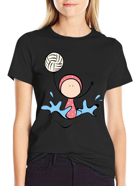 Water Polo Player Graphic Tee