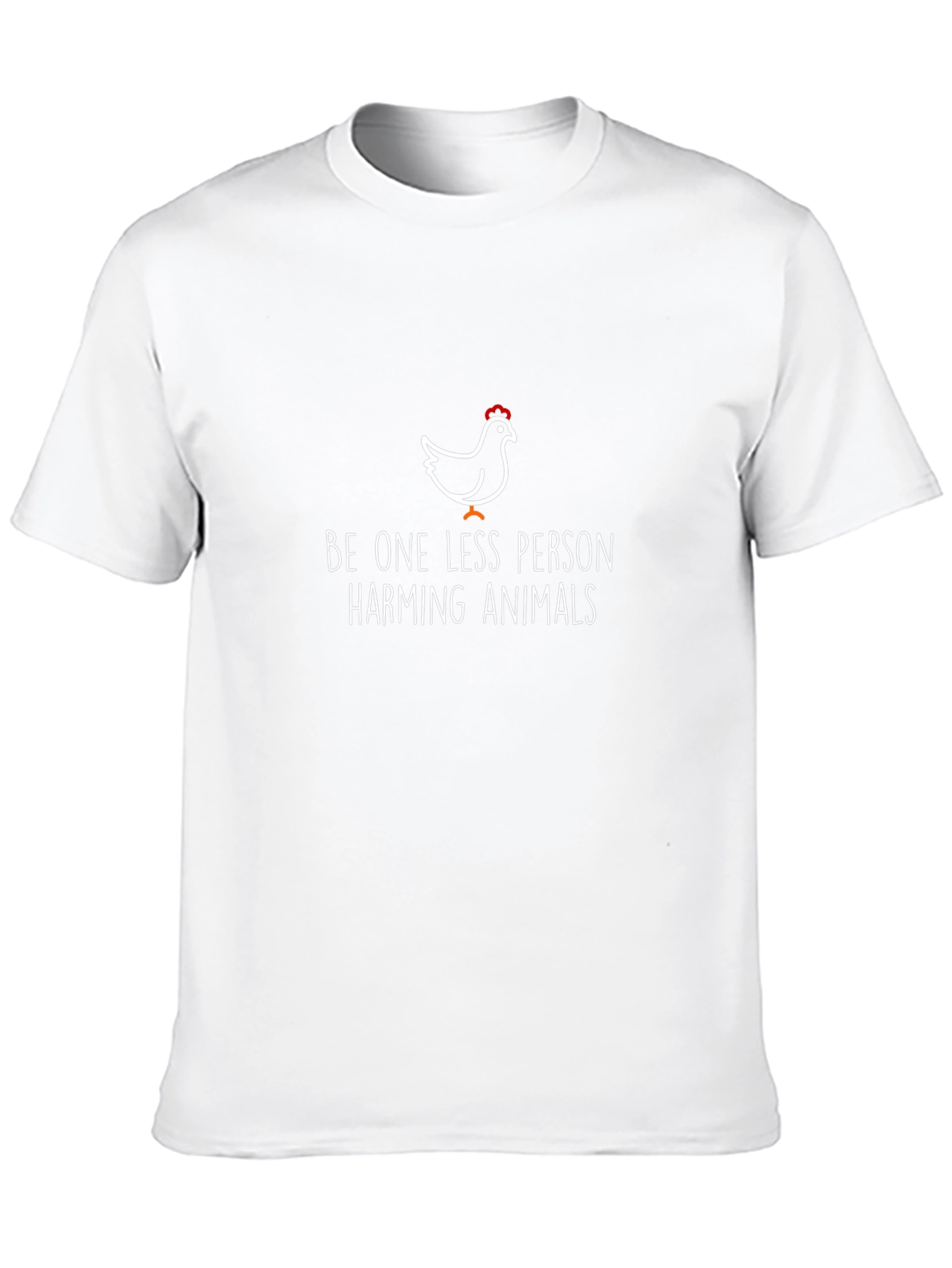 Be One Less Person Harming Animals T-Shirt