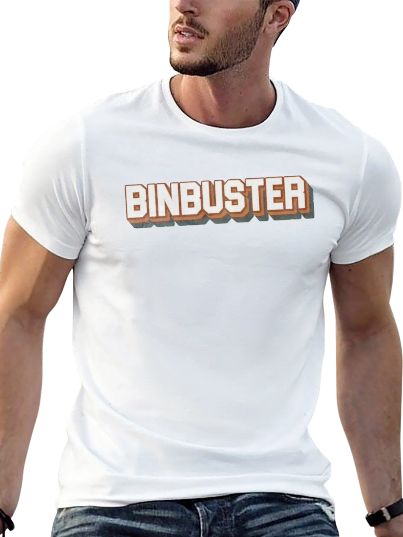 Binbuster Retro Style T-Shirt