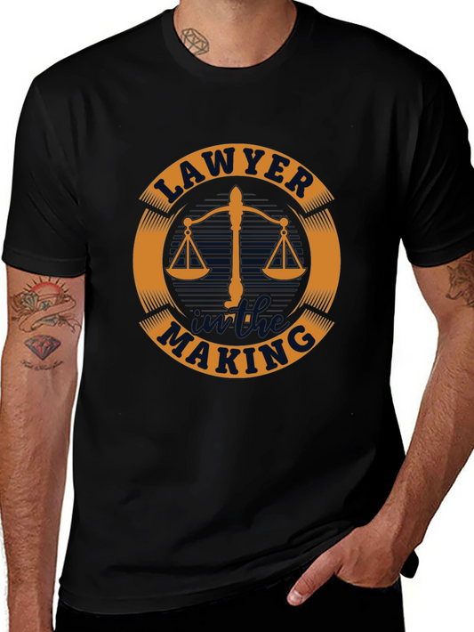 Lawyer in the Making Black T-Shirt