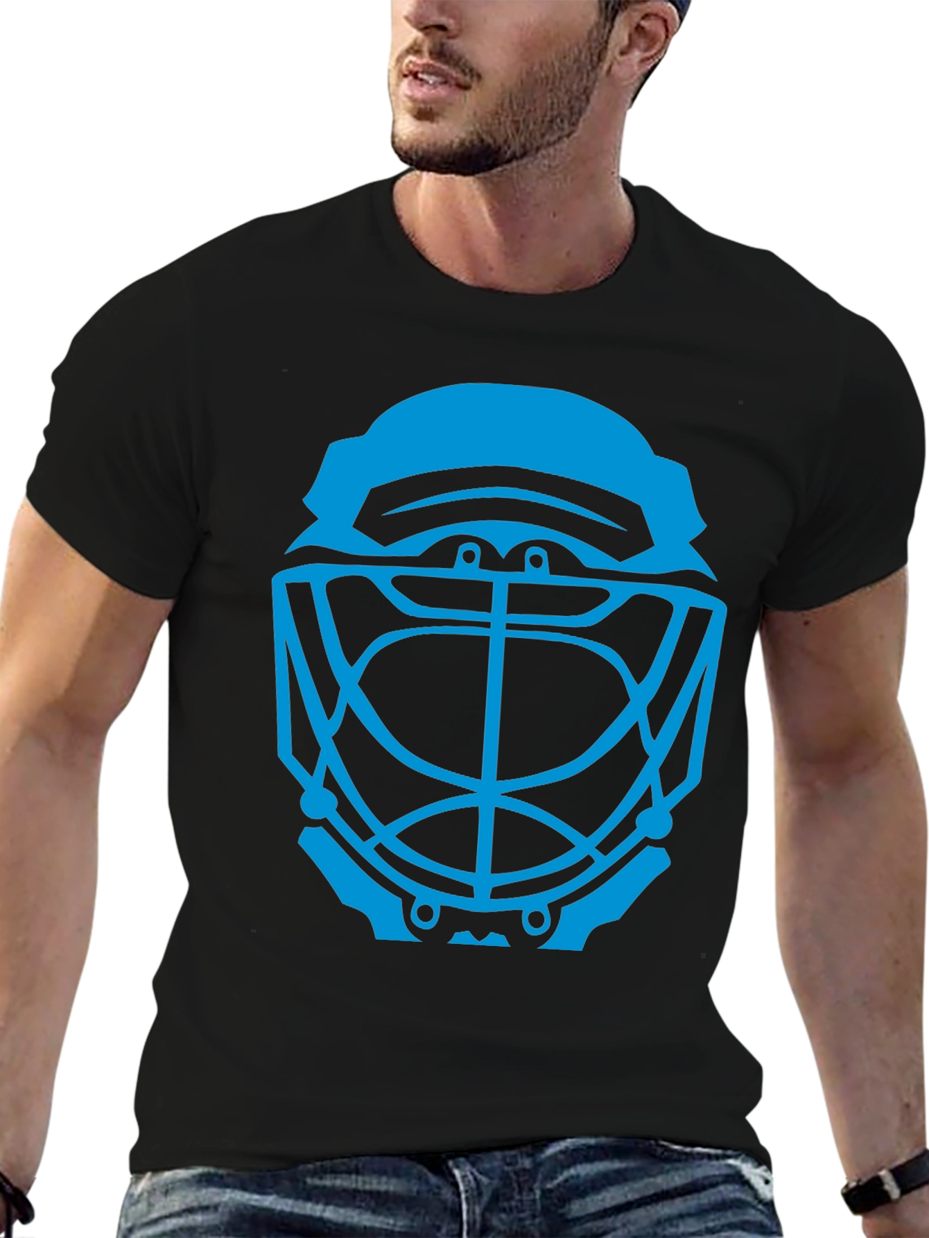 Hockey Goalie Mask T-Shirt - Graphic Tee