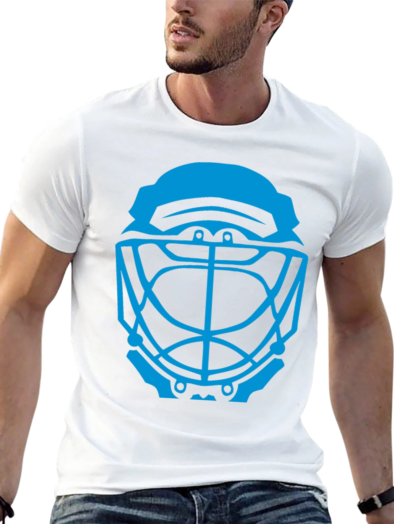 Hockey Goalie Mask T-Shirt - Graphic Tee