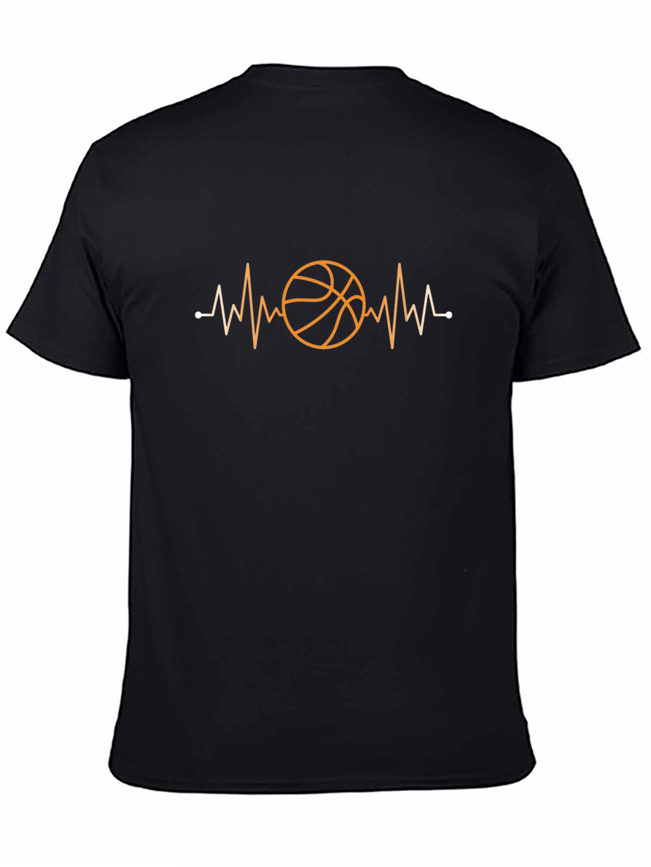 Basketball Heartbeat T-Shirt - Graphic Tee