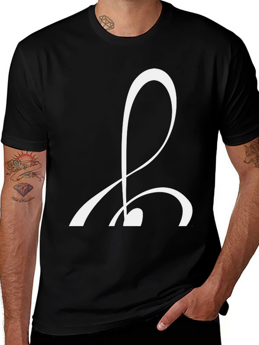 Modern Symbol Black T-Shirt