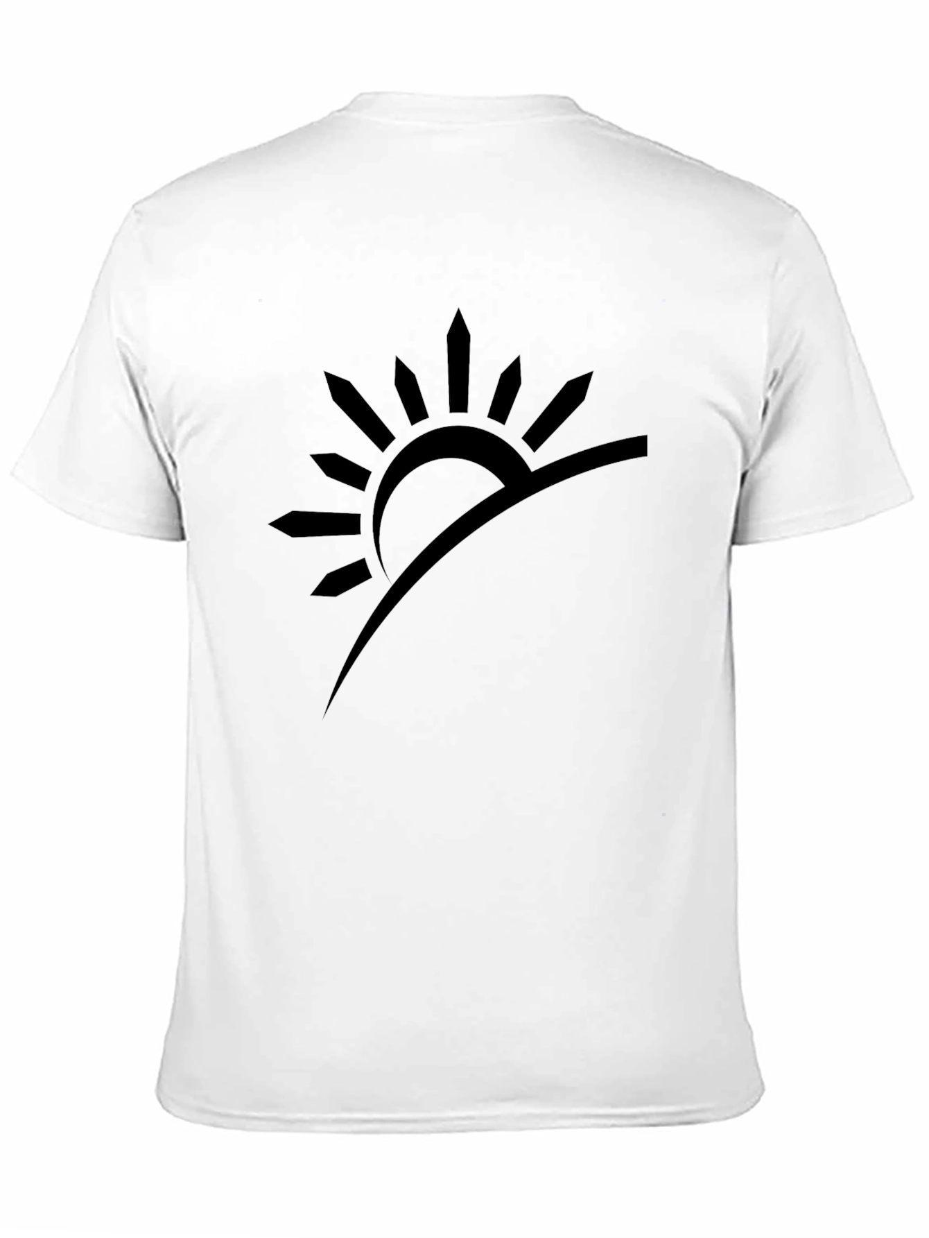 Sunrise Graphic Tee - Modern Minimalist Style