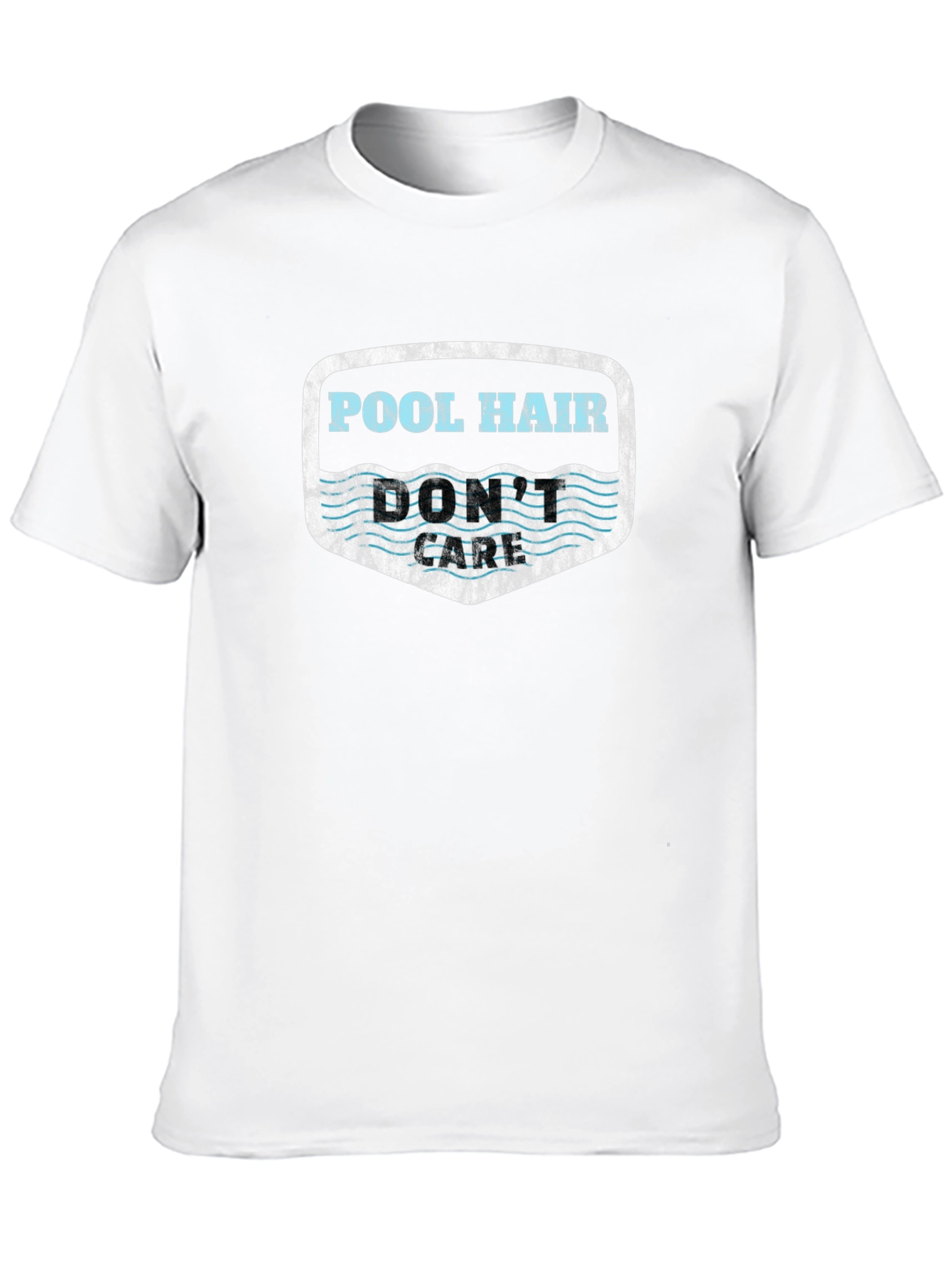 Pool Hair Dont Care T-Shirt - Summer Fun