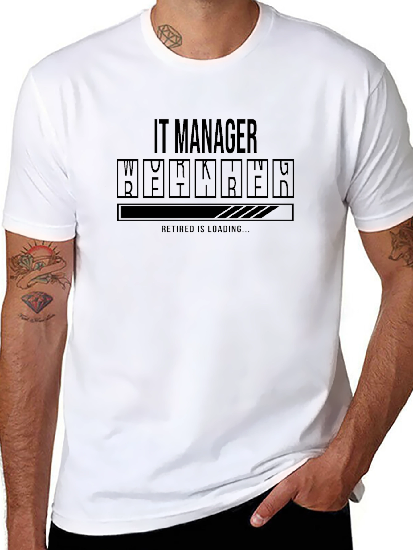 IT Manager Retirement Loading T-Shirt
