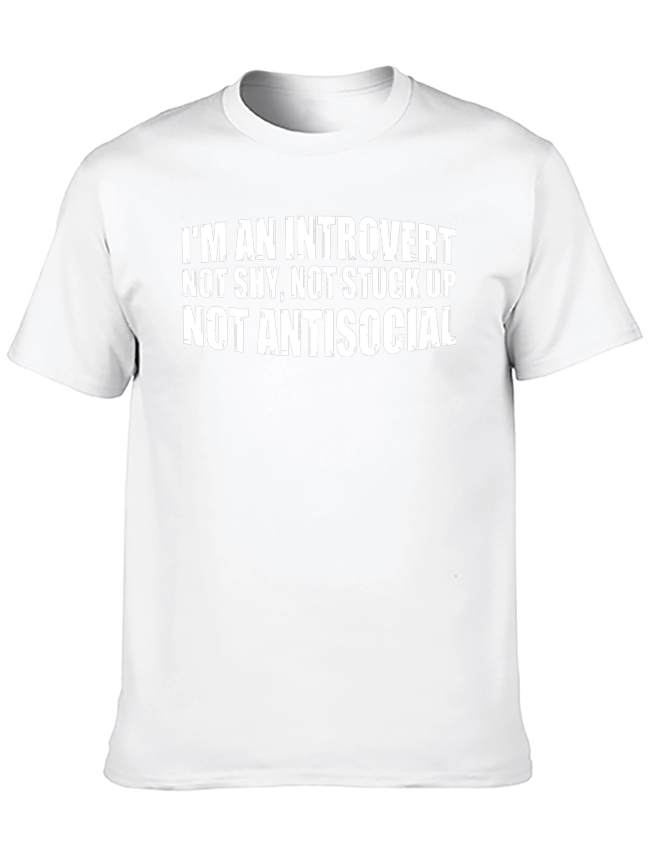 Introvert T-Shirt: Not Shy Stuck Up or Antisocial