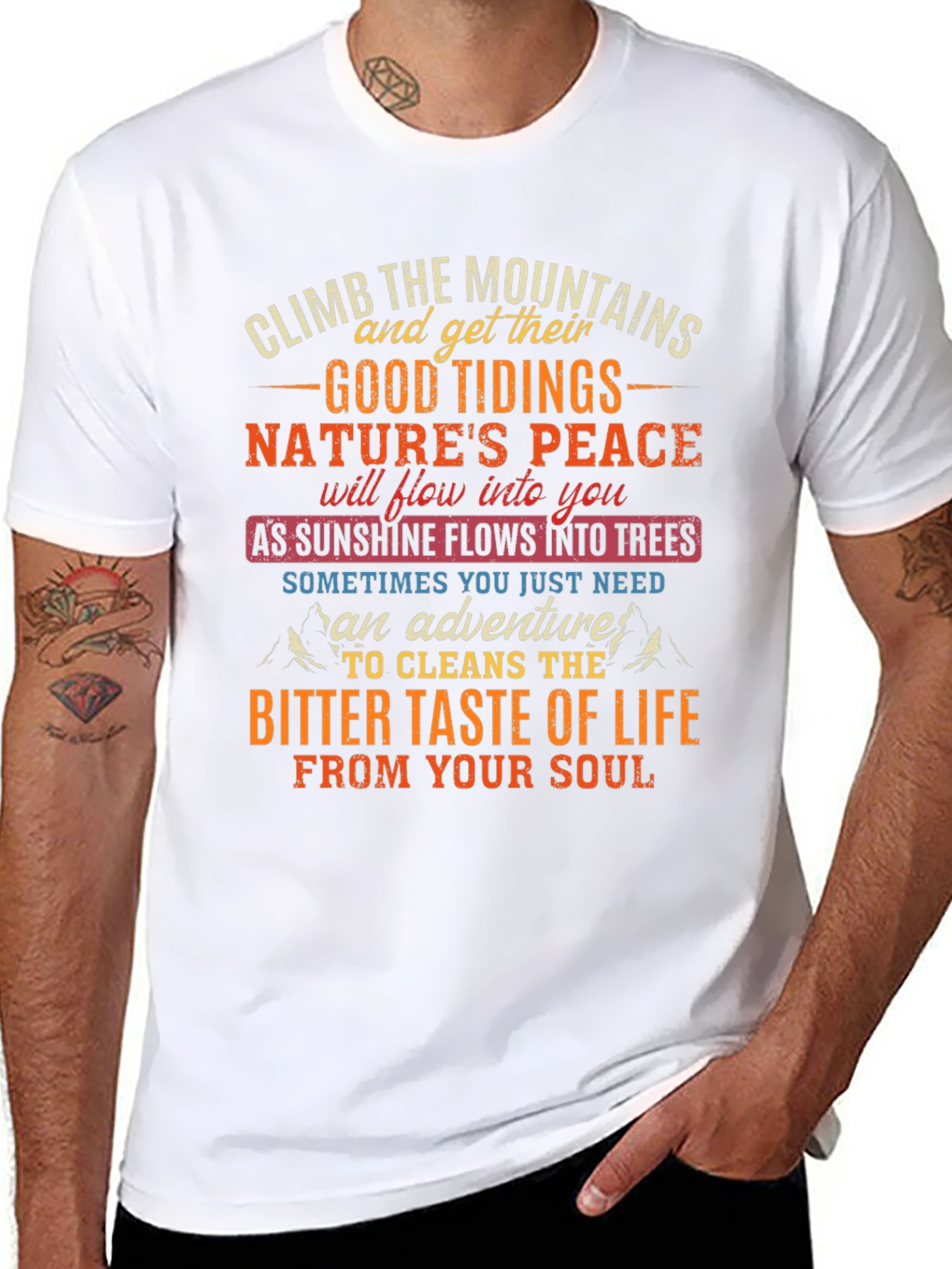 Mountain Adventure Graphic T-Shirt