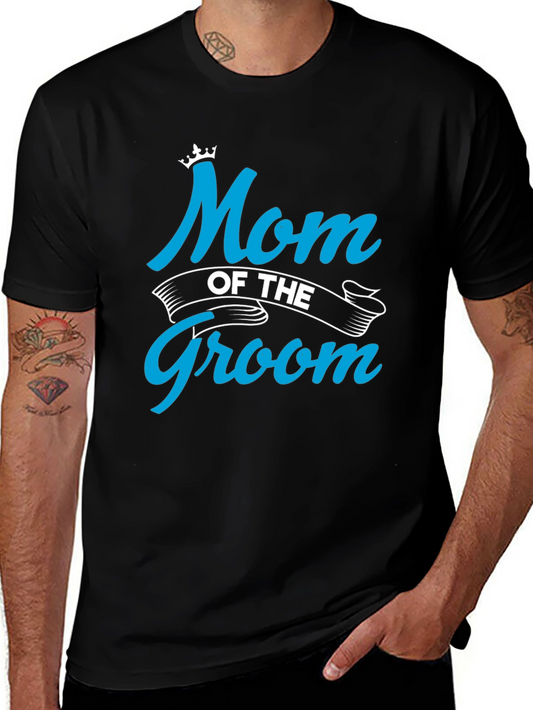 Mom of the Groom Crewneck T-shirt
