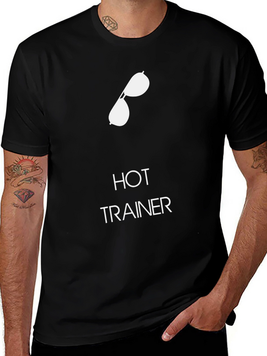 Hot Trainer Graphic T-Shirt - Stylish Fitness Apparel