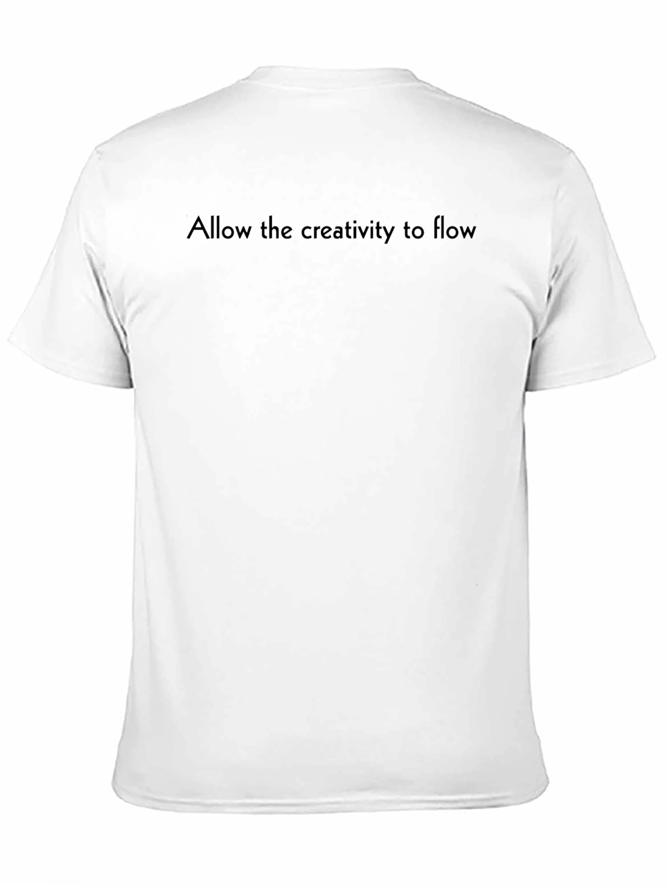 Creative Flow Black T-Shirt