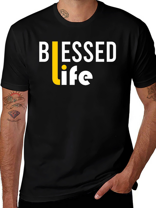Blessed Life Black T-Shirt