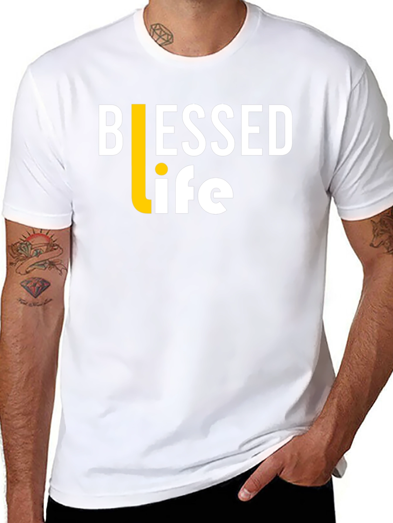 Blessed Life Black T-Shirt