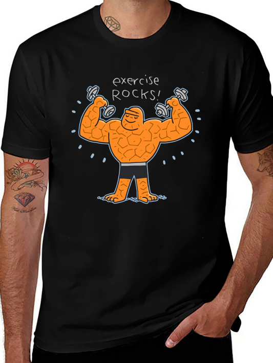 Exercise Rocks! The Thing Graphic T-Shirt