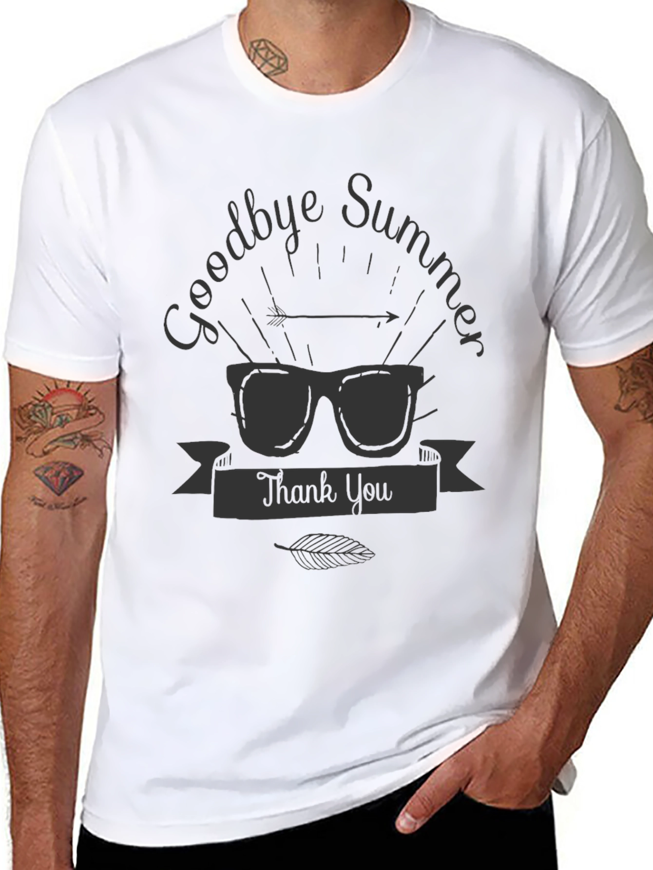 Goodbye Summer Graphic T-Shirt