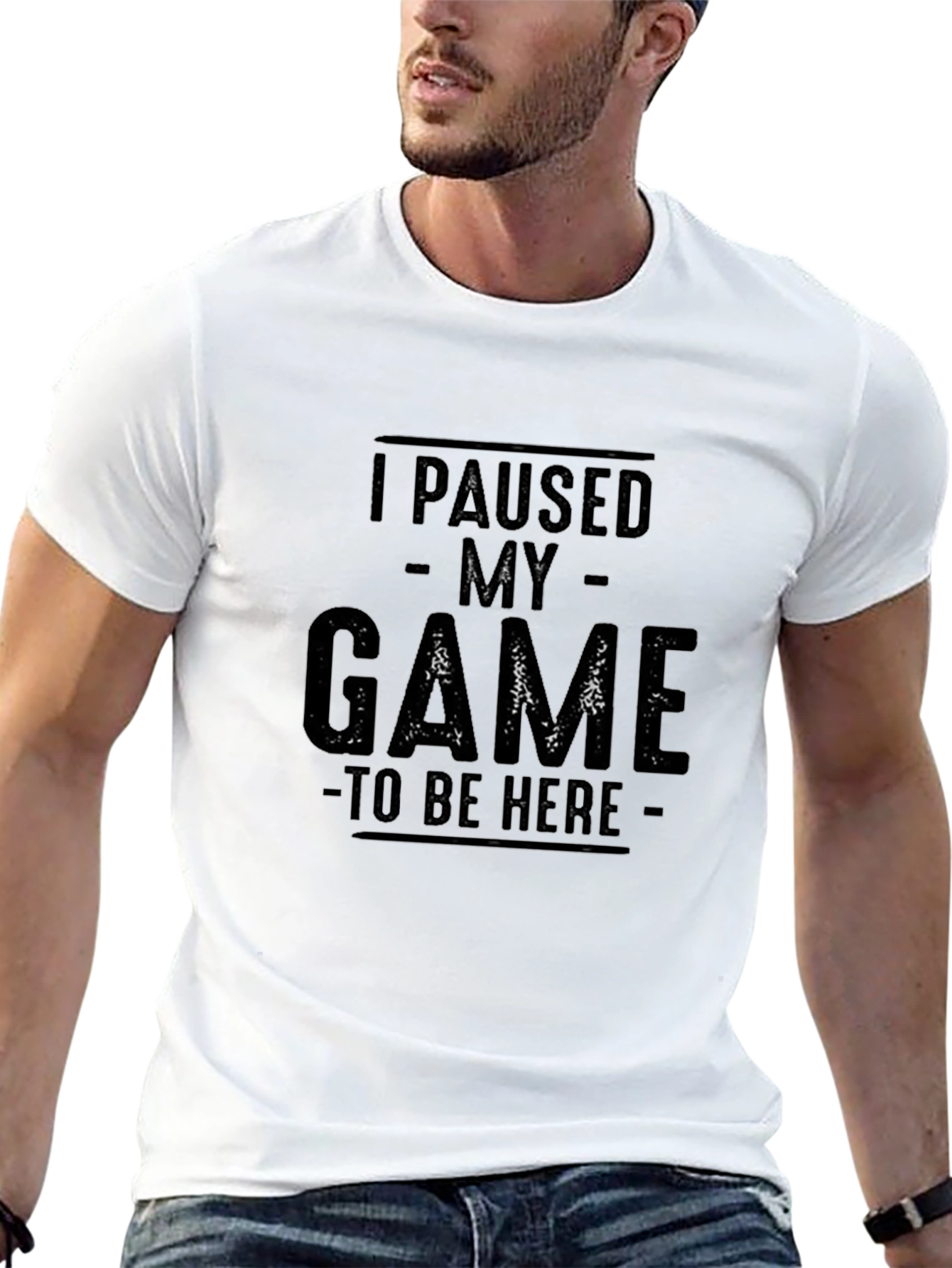 I Paused My Game T-Shirt - Gamer Apparel