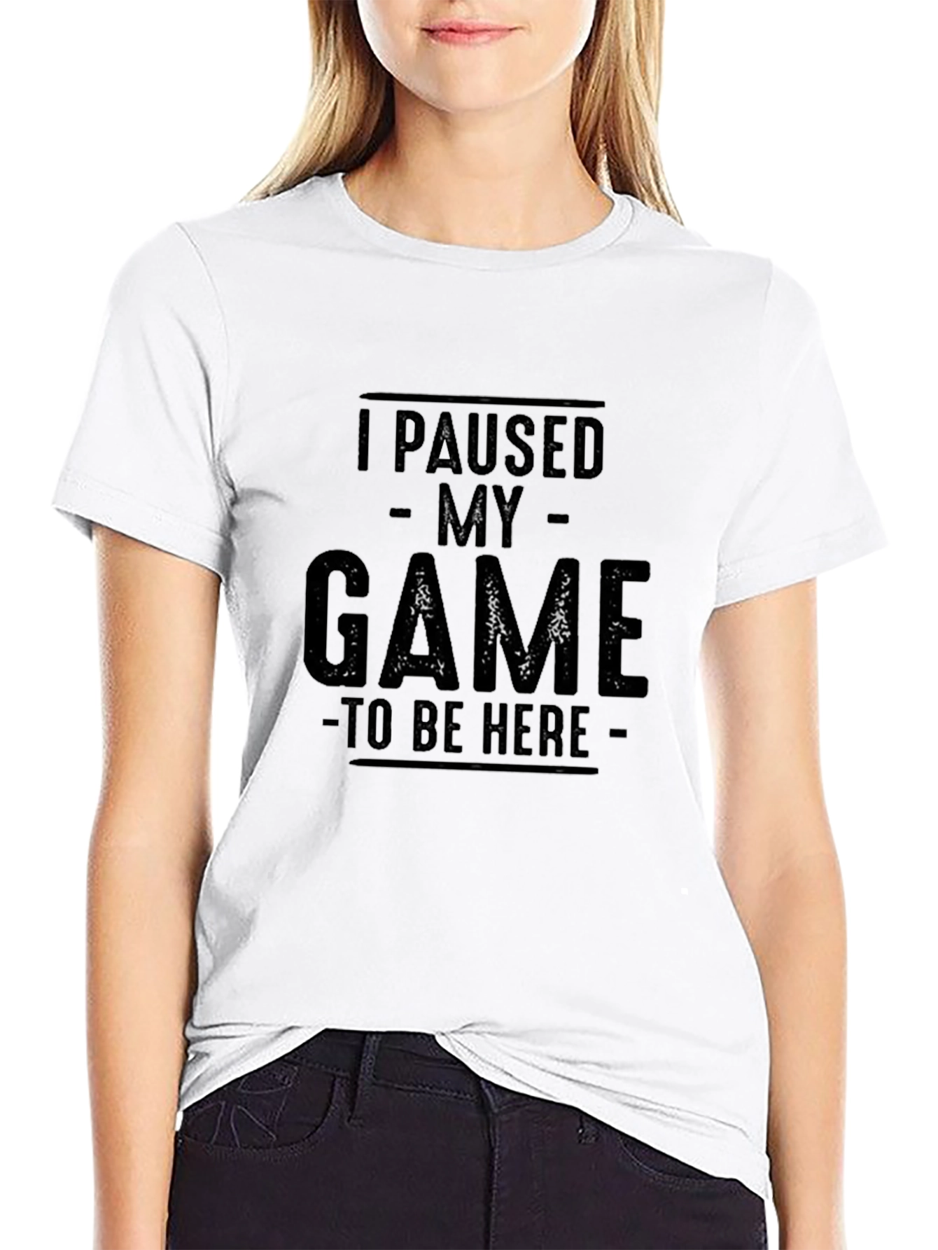 I Paused My Game T-Shirt - Gamer Apparel