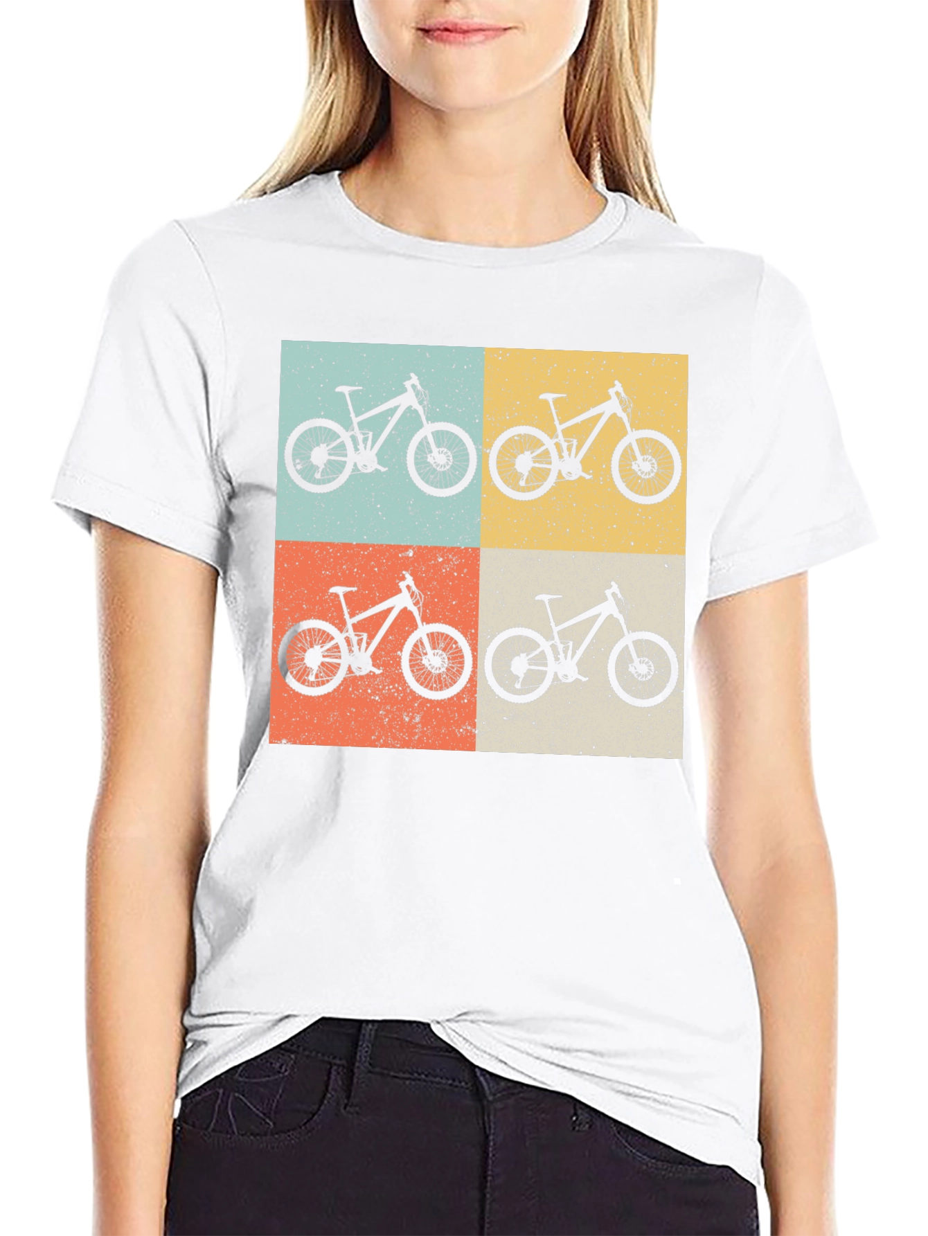 Retro Mountain Bike Graphic T-Shirt