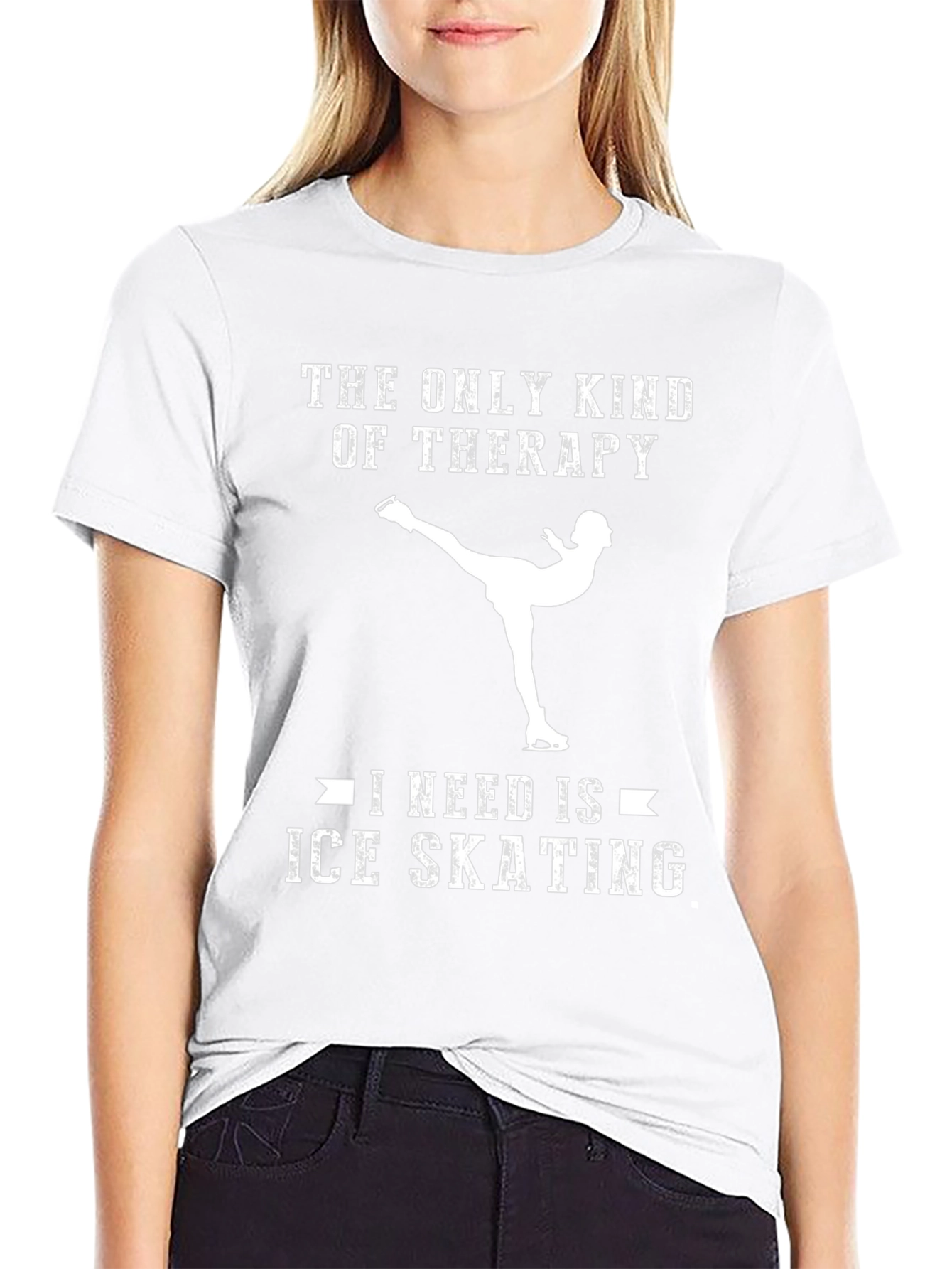 Ice Skating Therapy T-Shirt