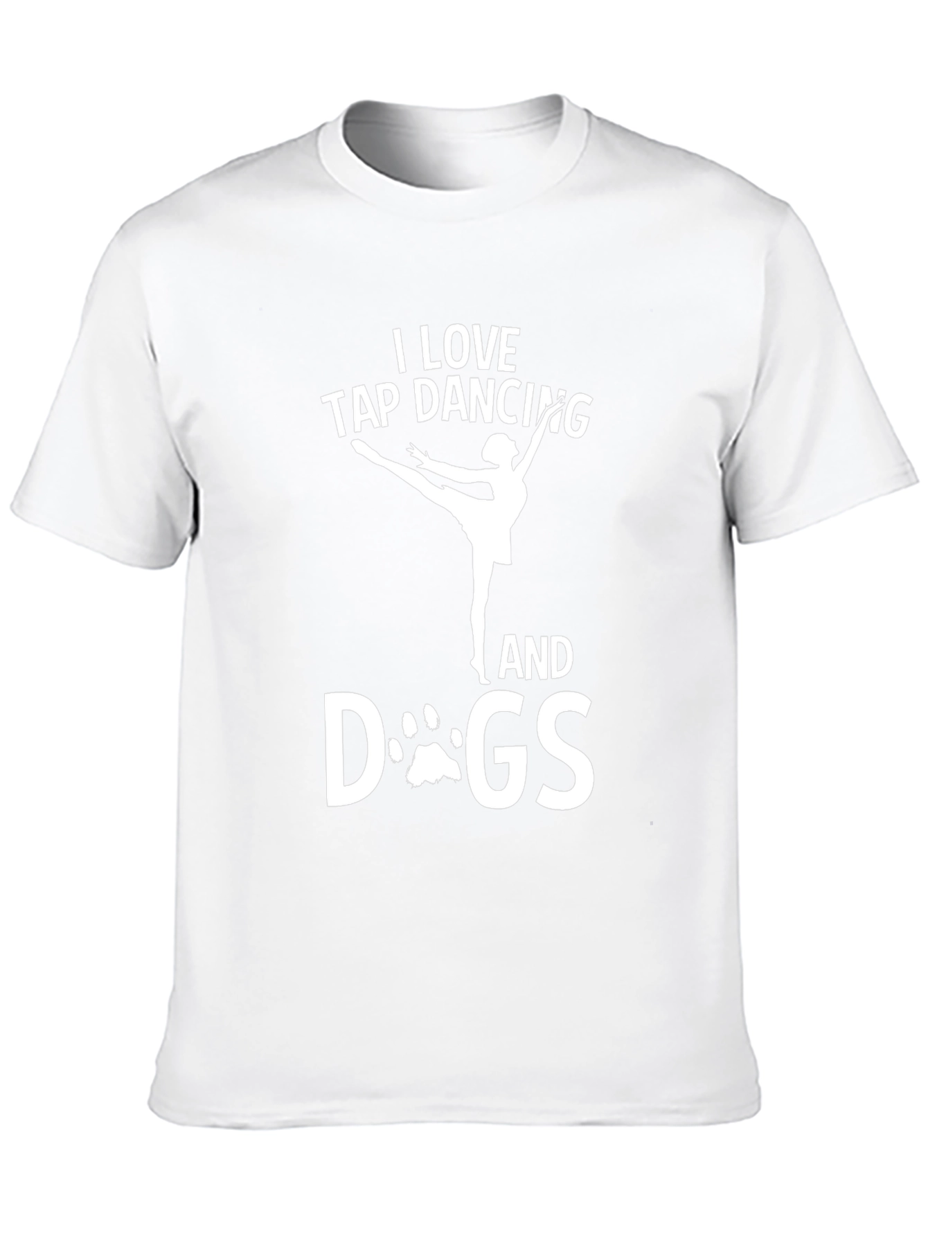 I Love Tap Dancing and Dogs Graphic T-Shirt