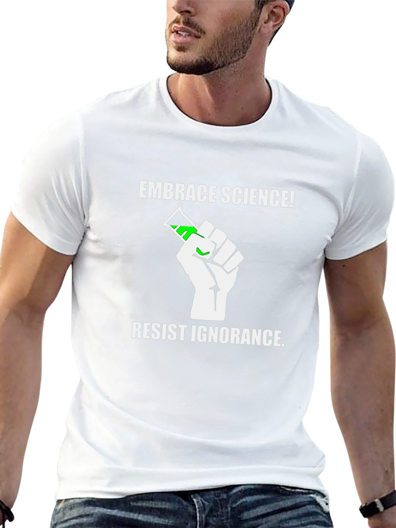 Embrace Science Graphic T-Shirt