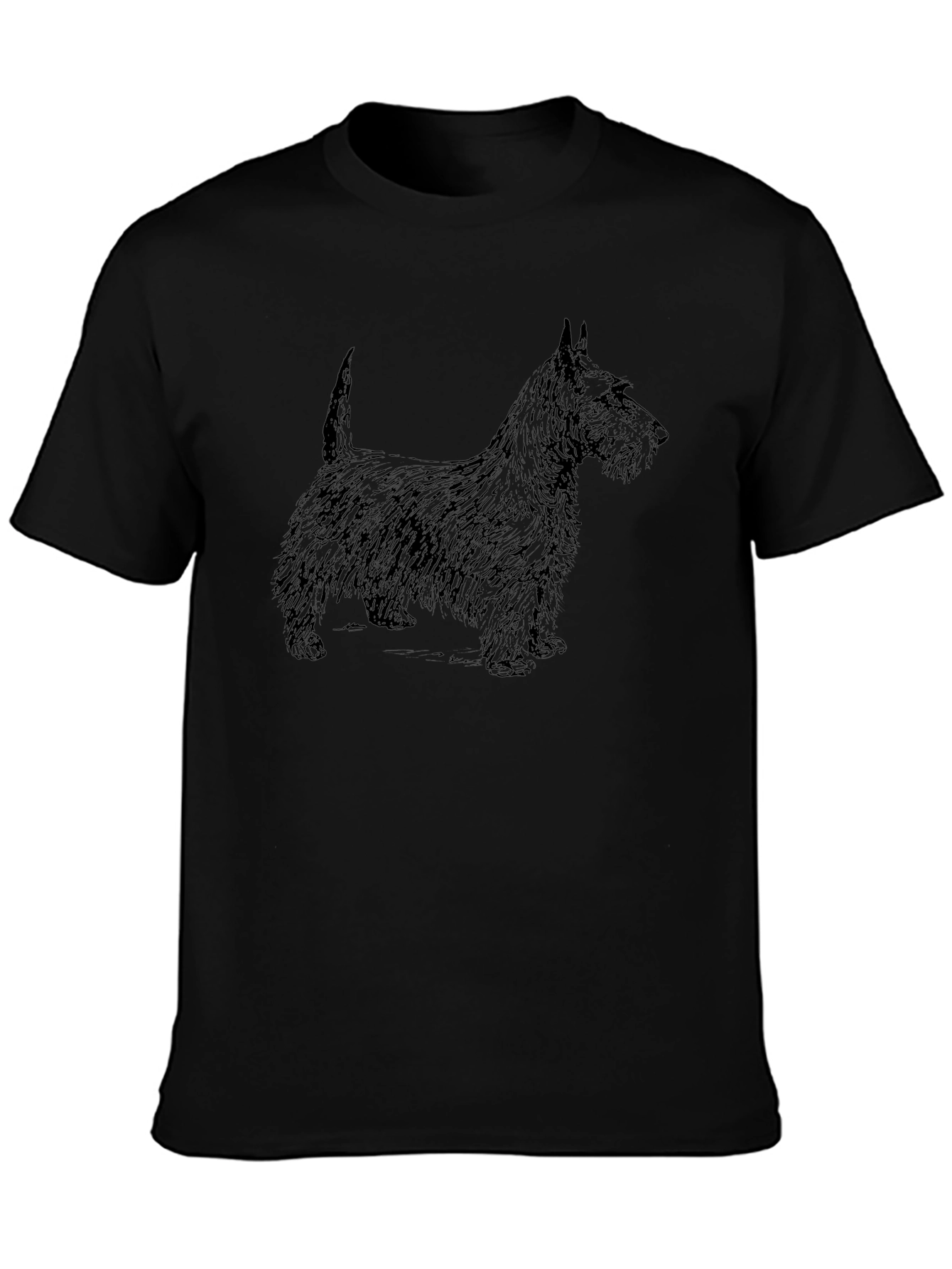 Scottish Terrier Graphic Tee - Classic Dog Lover Shirt