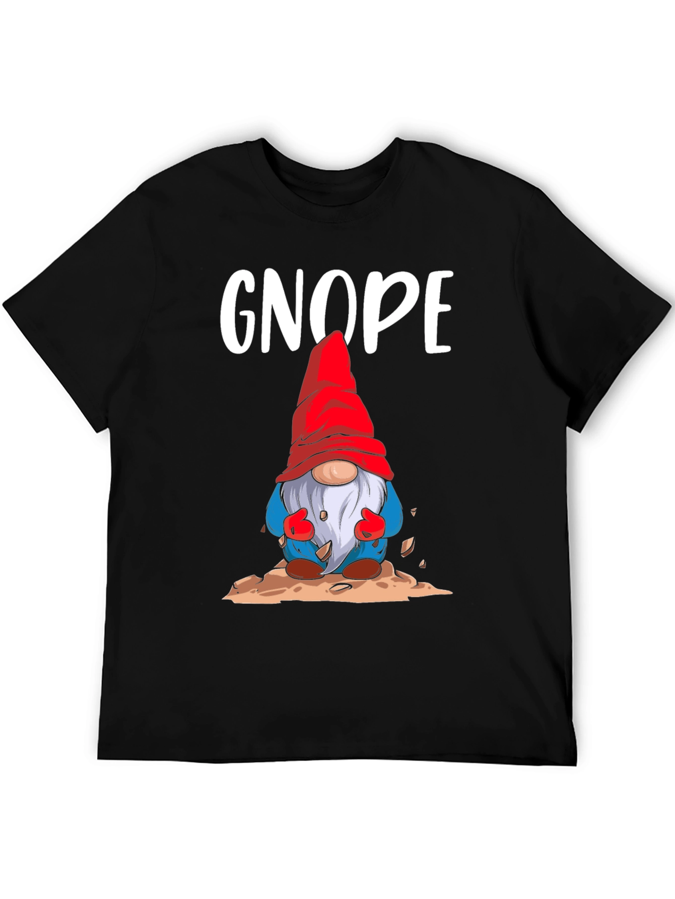 Gnope Gnome Graphic T-Shirt