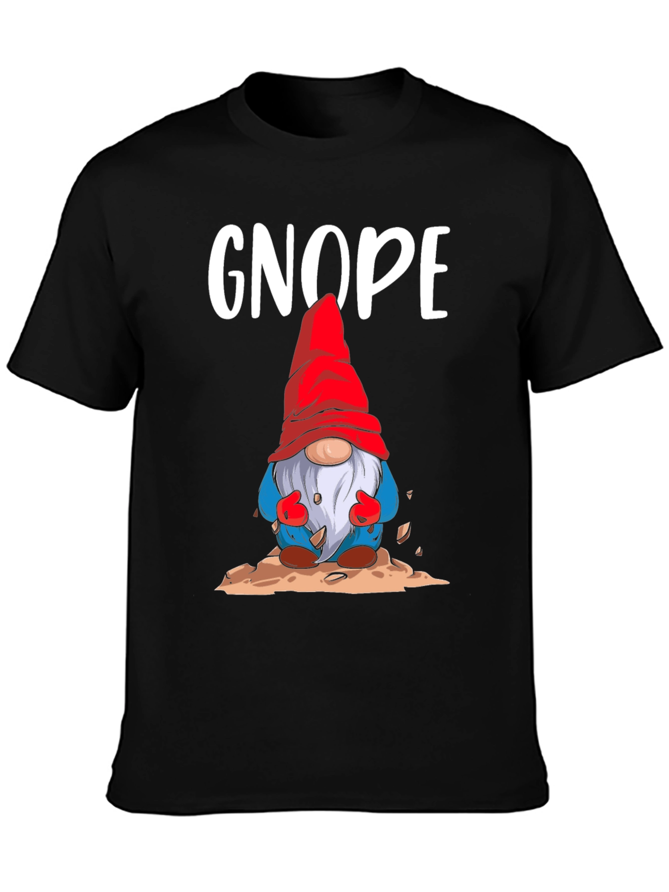 Gnope Gnome Graphic T-Shirt