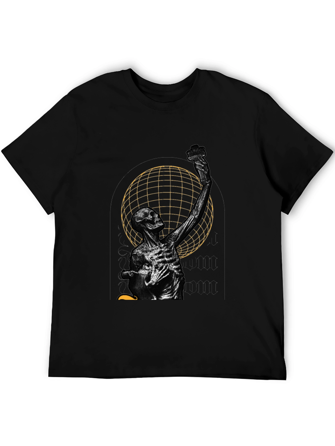 Skeleton Graphic Tee - Stylish Menswear
