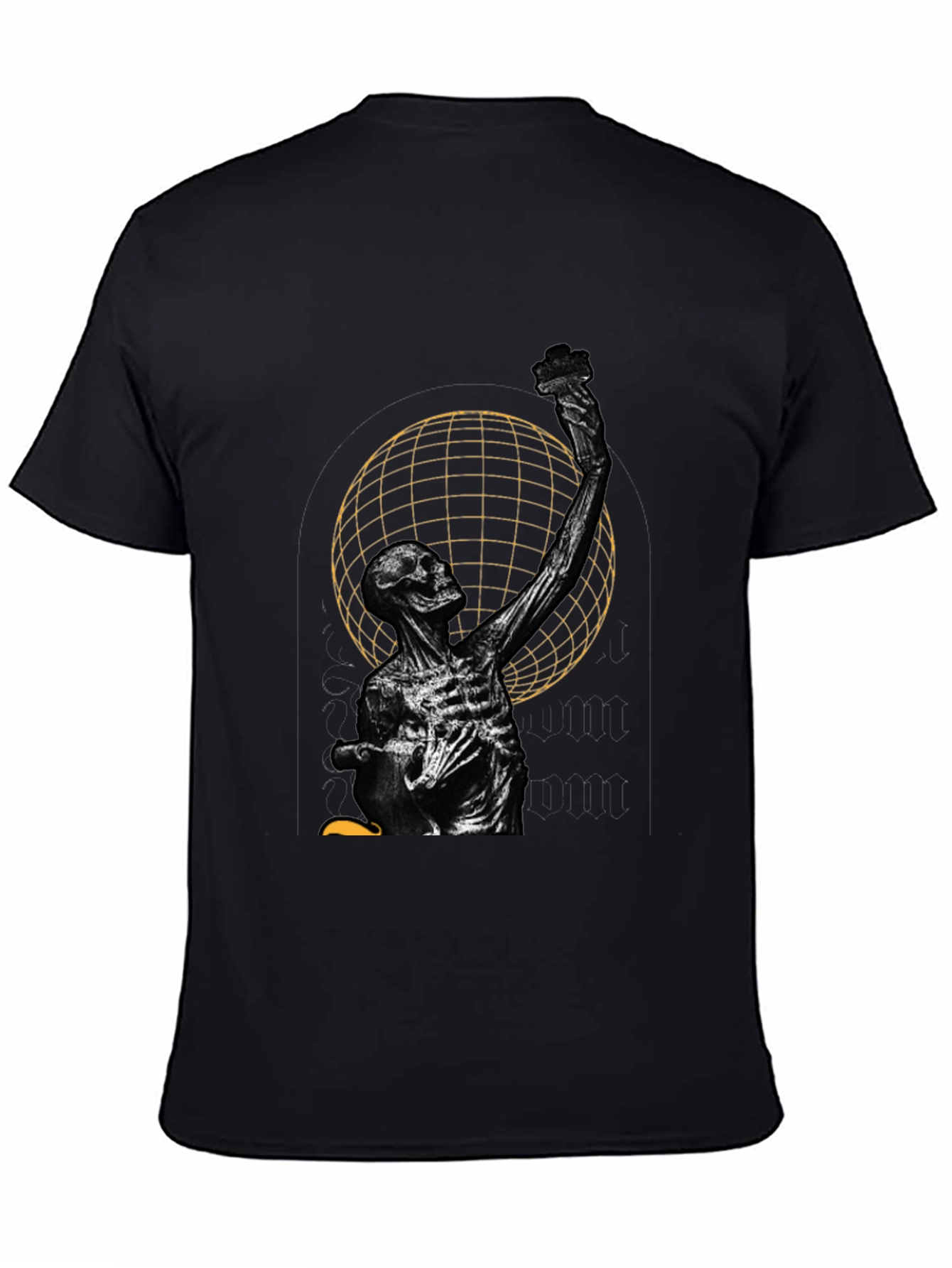 Skeleton Graphic Tee - Stylish Menswear