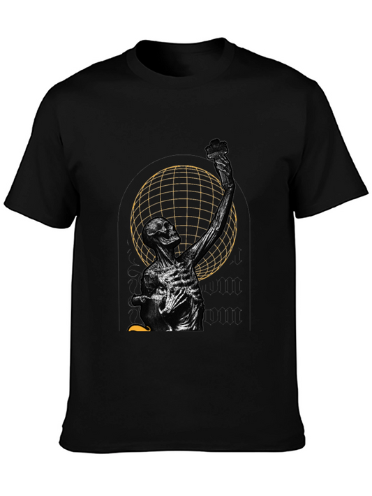 Skeleton Graphic Tee - Stylish Menswear