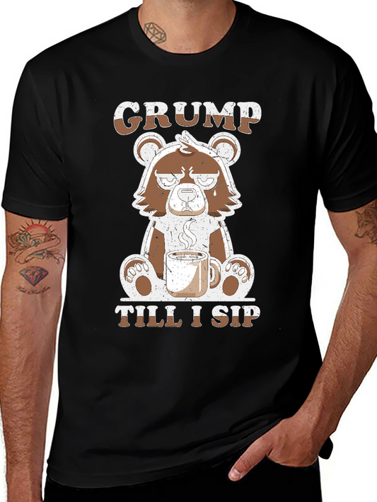 Grumpy Bear Coffee T-Shirt - Till I Sip