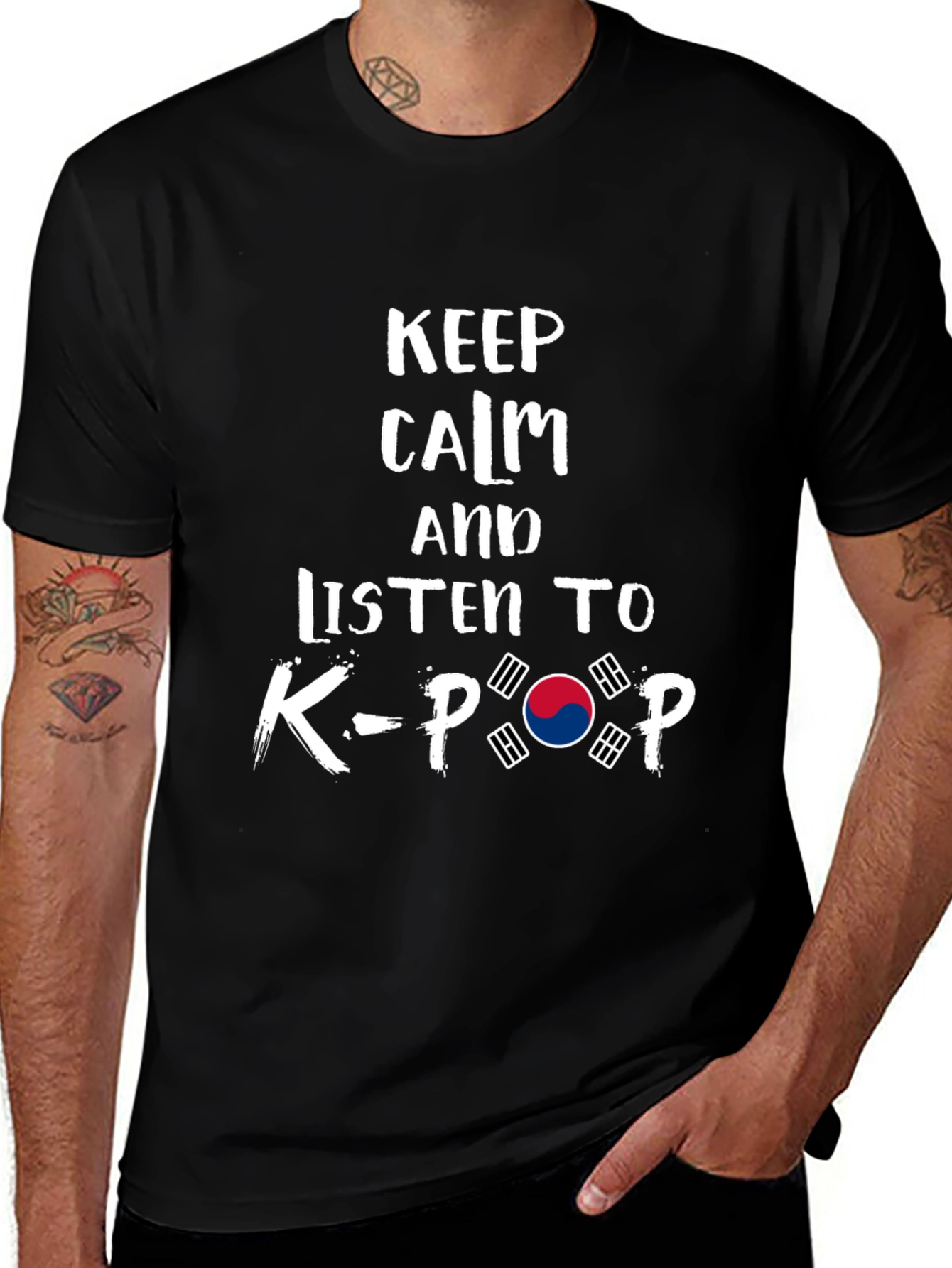Keep Calm K-Pop T-Shirt: Korean Music Fan Tee