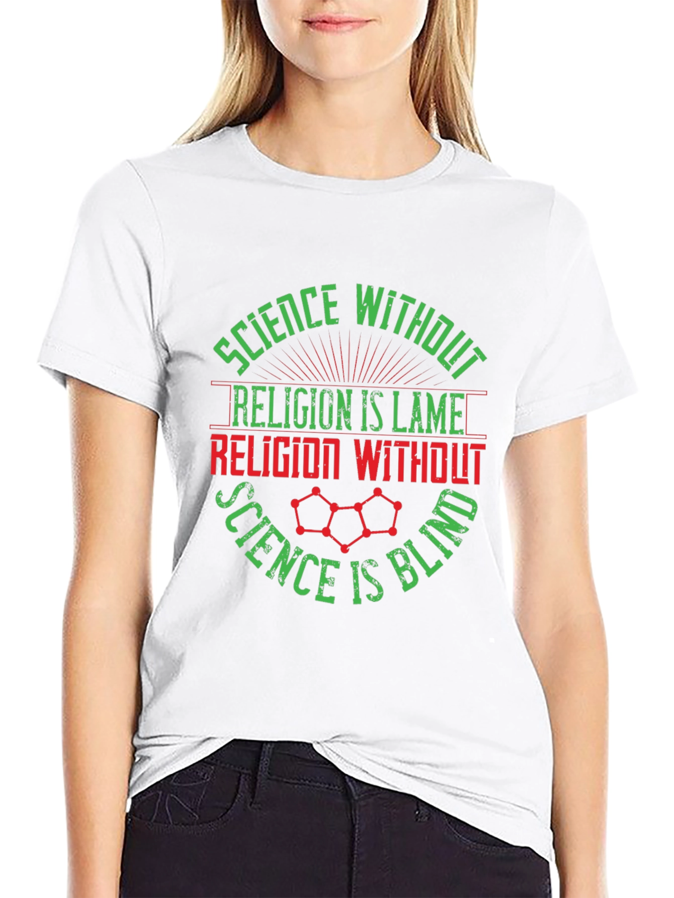 Science vs Religion T-Shirt - Unisex Fit