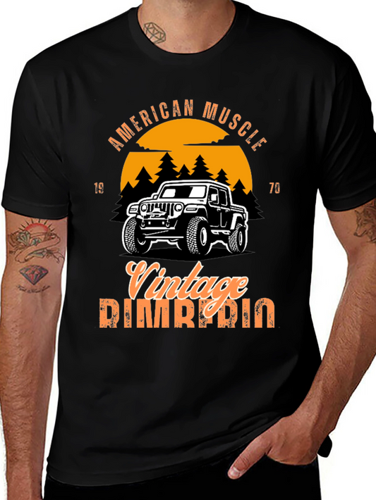 Vintage American Muscle 1970s Graphic T-Shirt