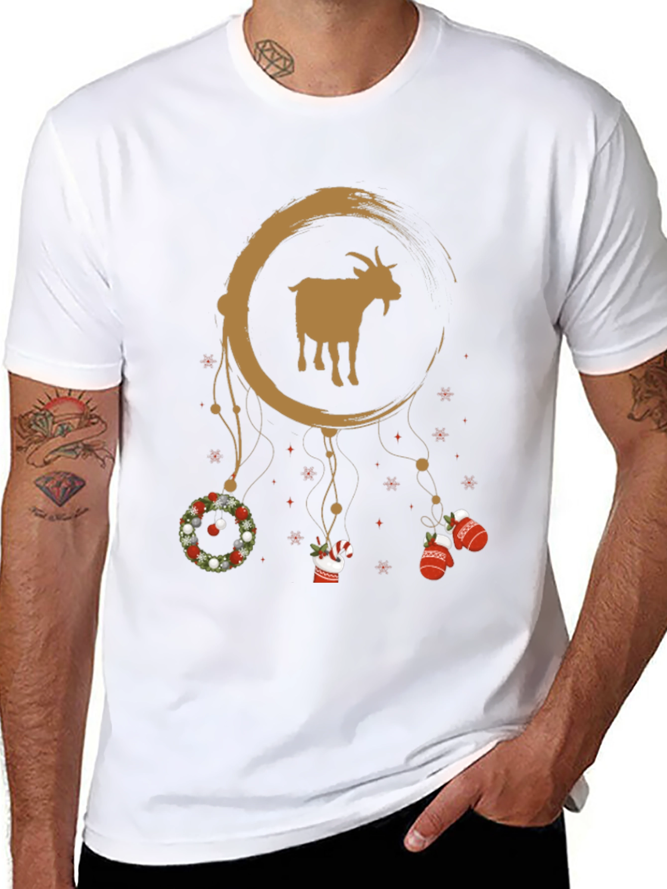 Goat Christmas T-Shirt