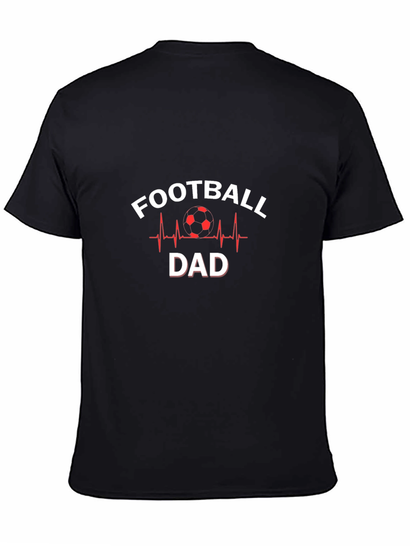 Football Dad T-Shirt - Black