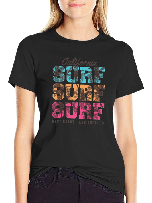 California Surf T-Shirt - West Coast Los Angeles