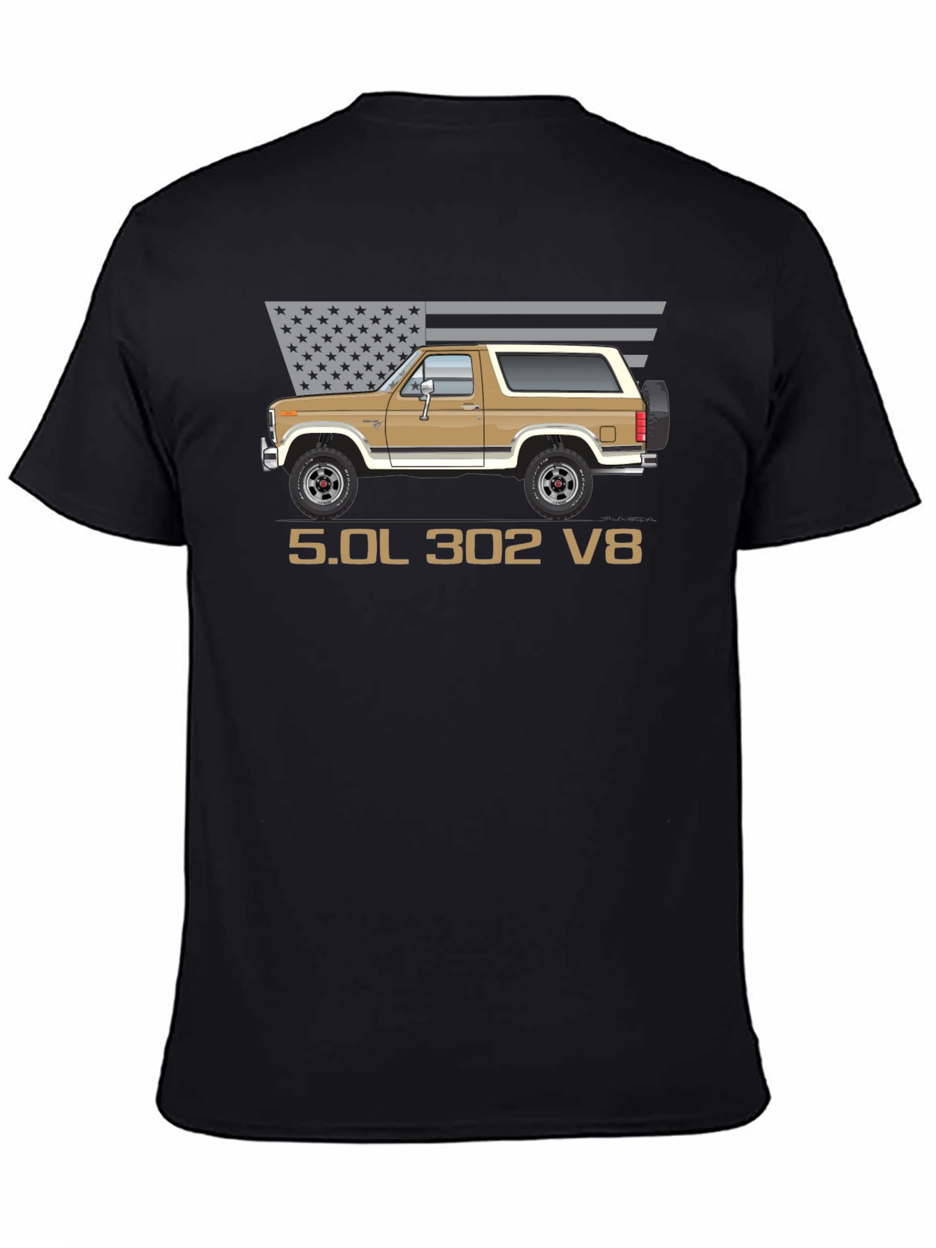 Bronco 5.0L 302 V8 Graphic T-Shirt