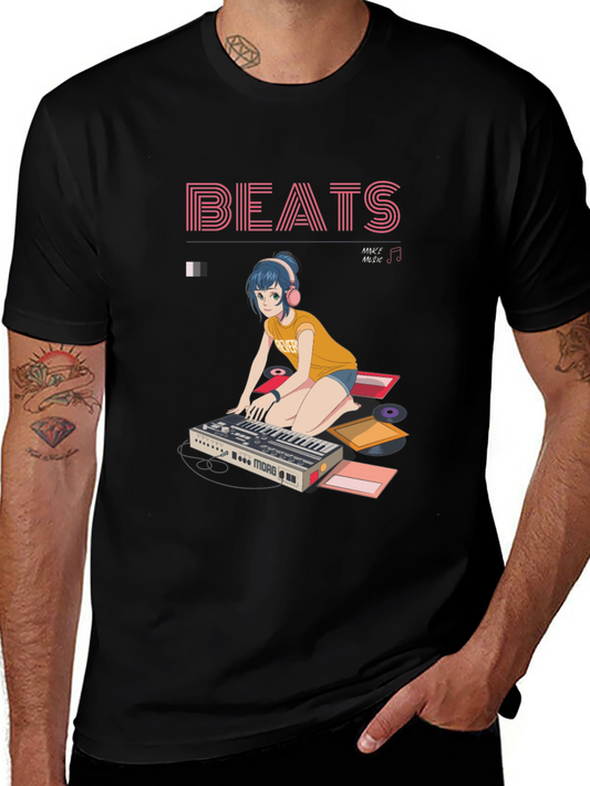 Beats Anime T-Shirt