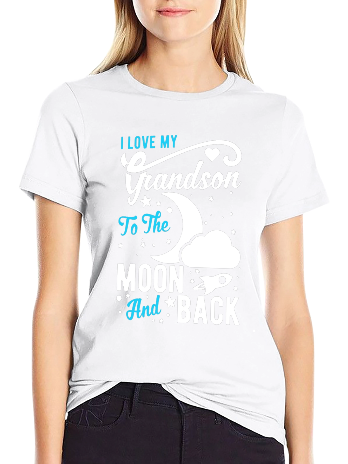 I Love My Grandson T-Shirt