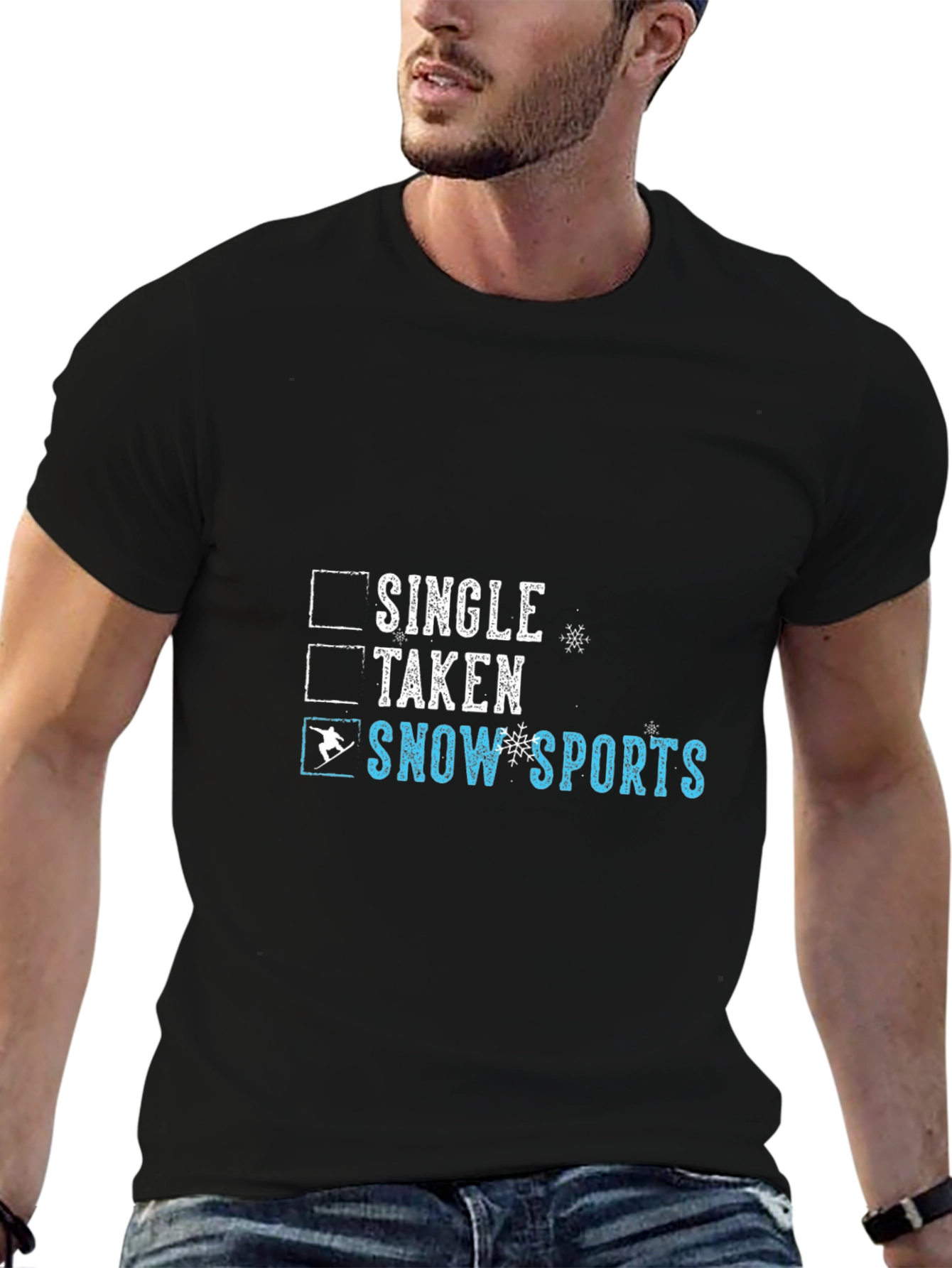 Single Taken Snow Sports T-Shirt