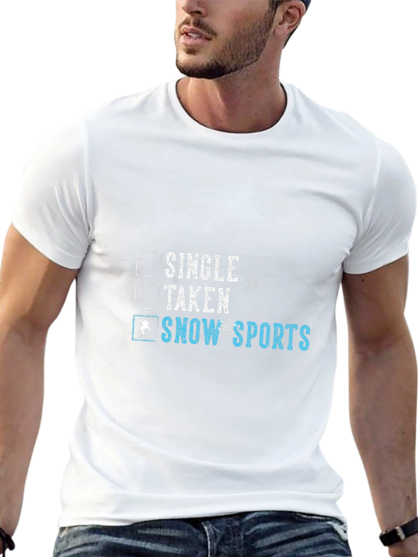 Single Taken Snow Sports T-Shirt
