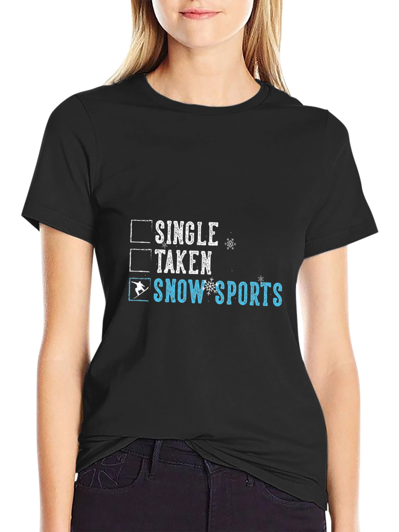 Single Taken Snow Sports T-Shirt