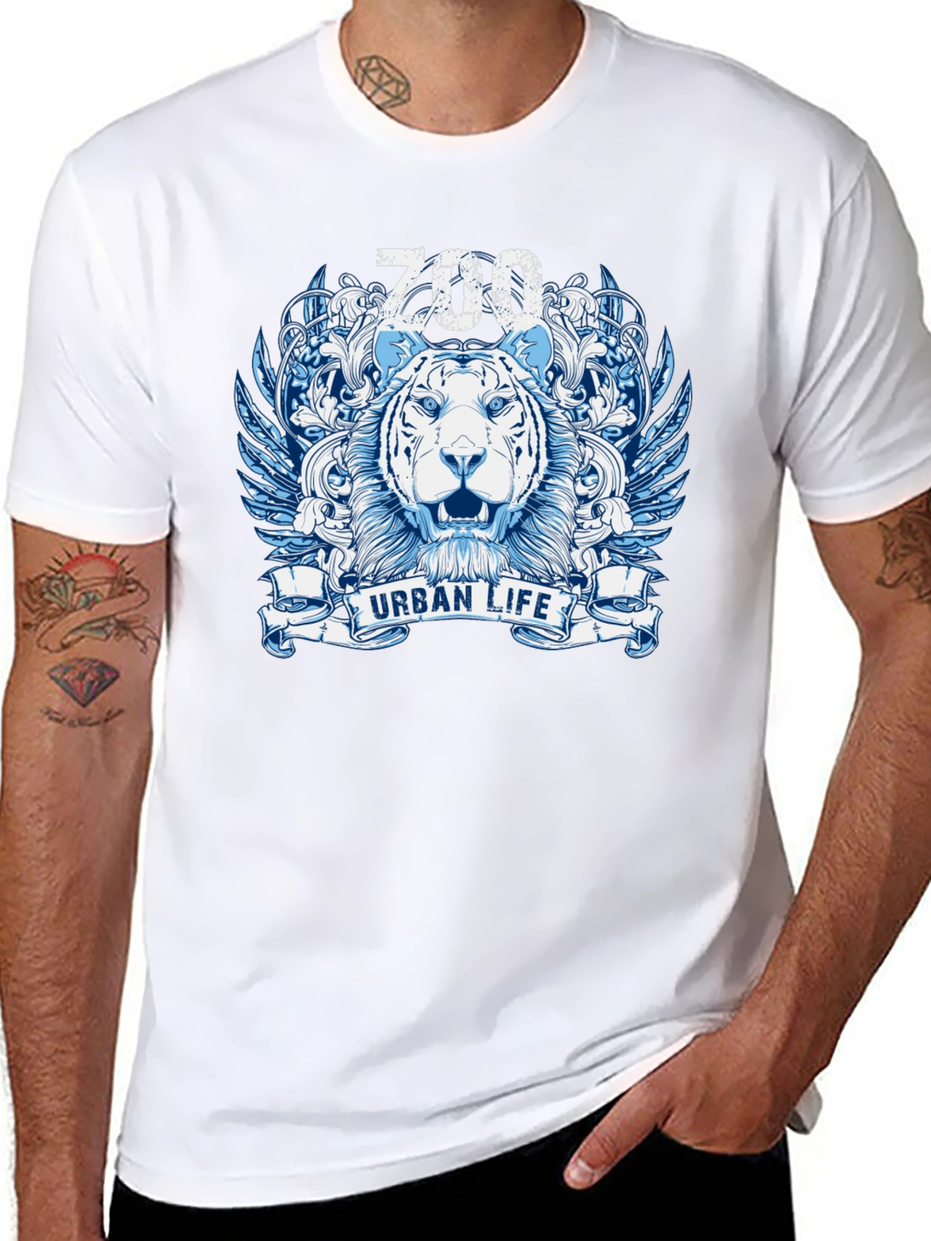 Zoo Urban Life Tiger Graphic Tee