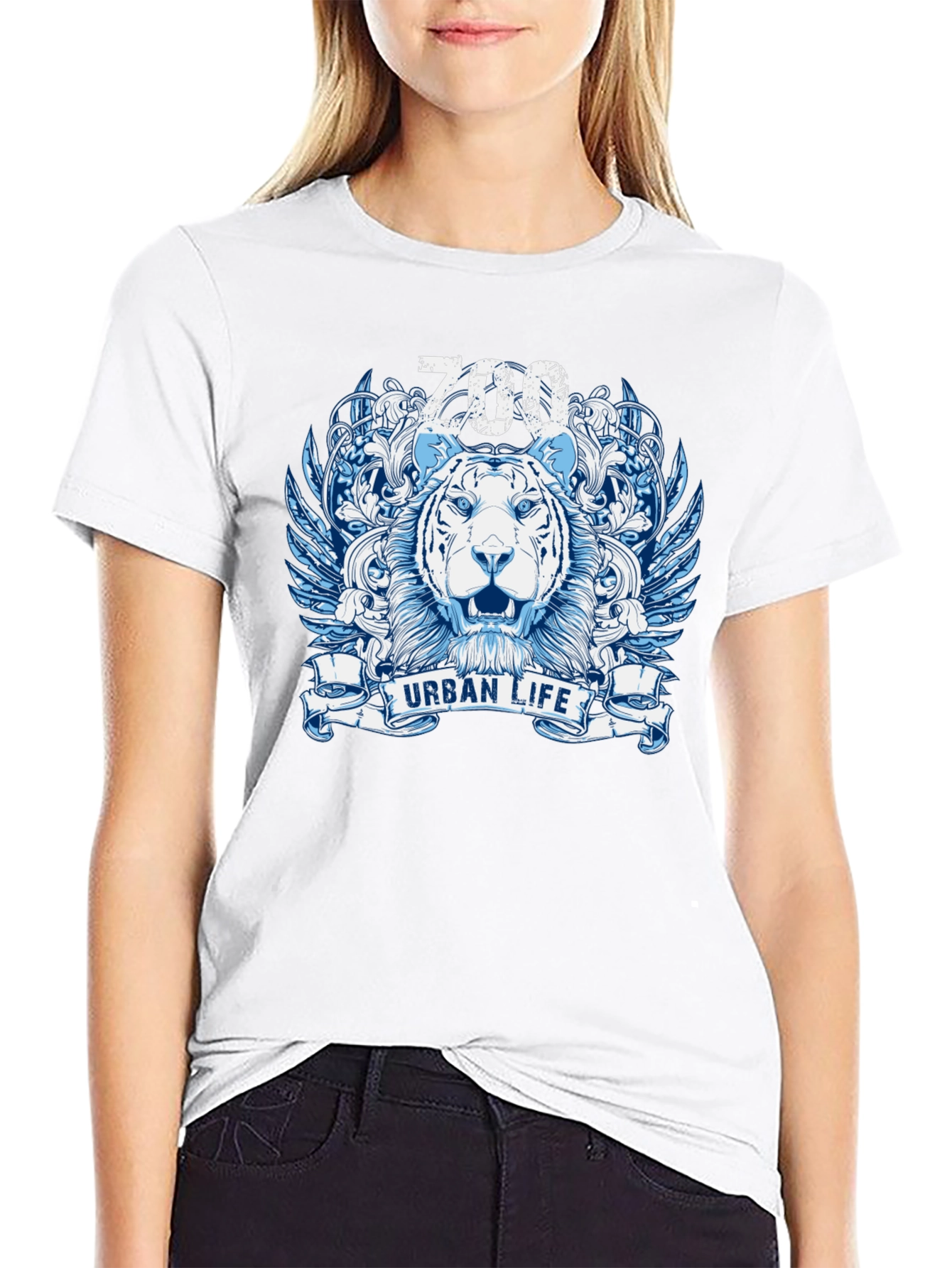 Zoo Urban Life Tiger Graphic Tee