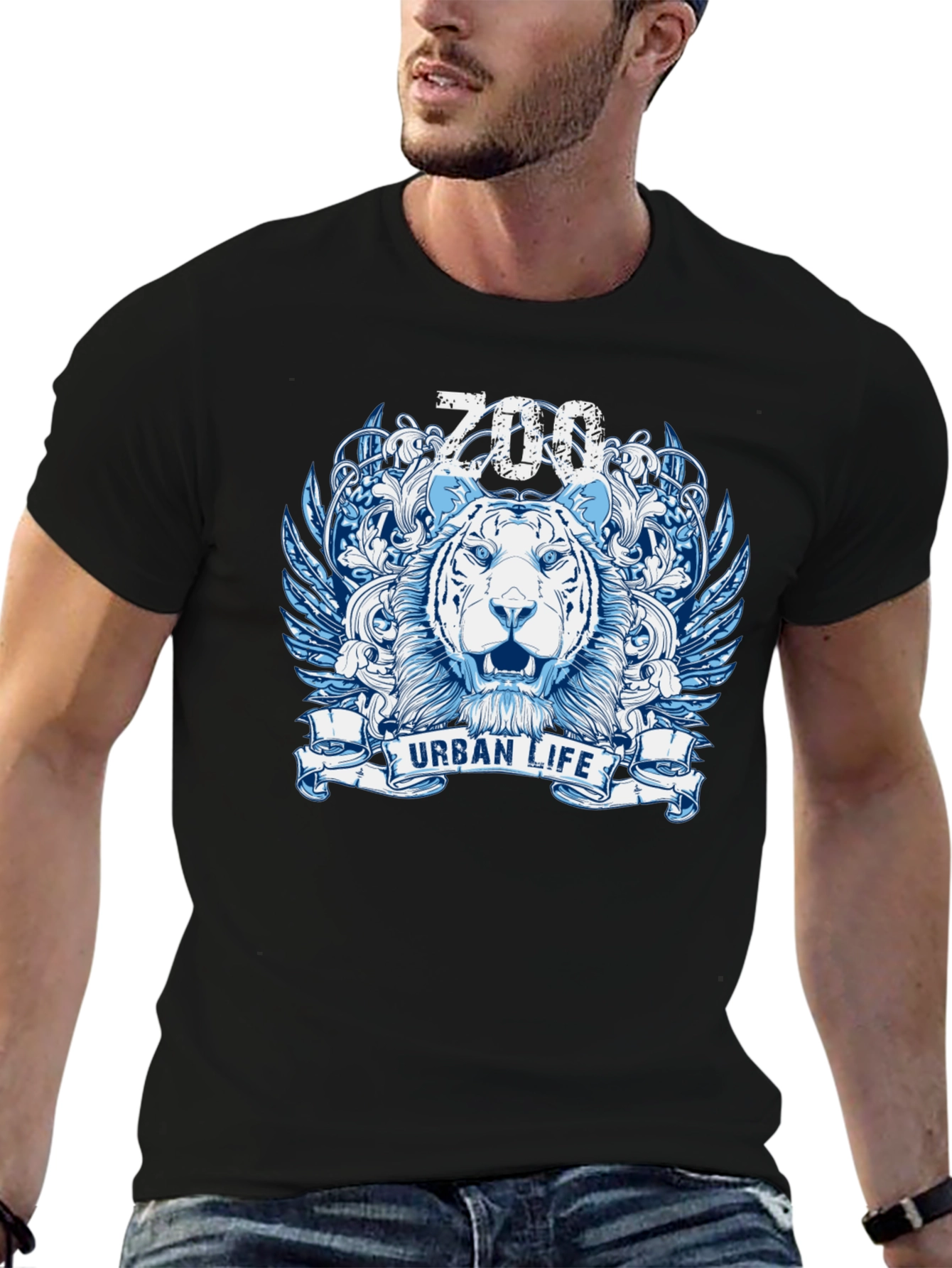 Zoo Urban Life Tiger Graphic Tee