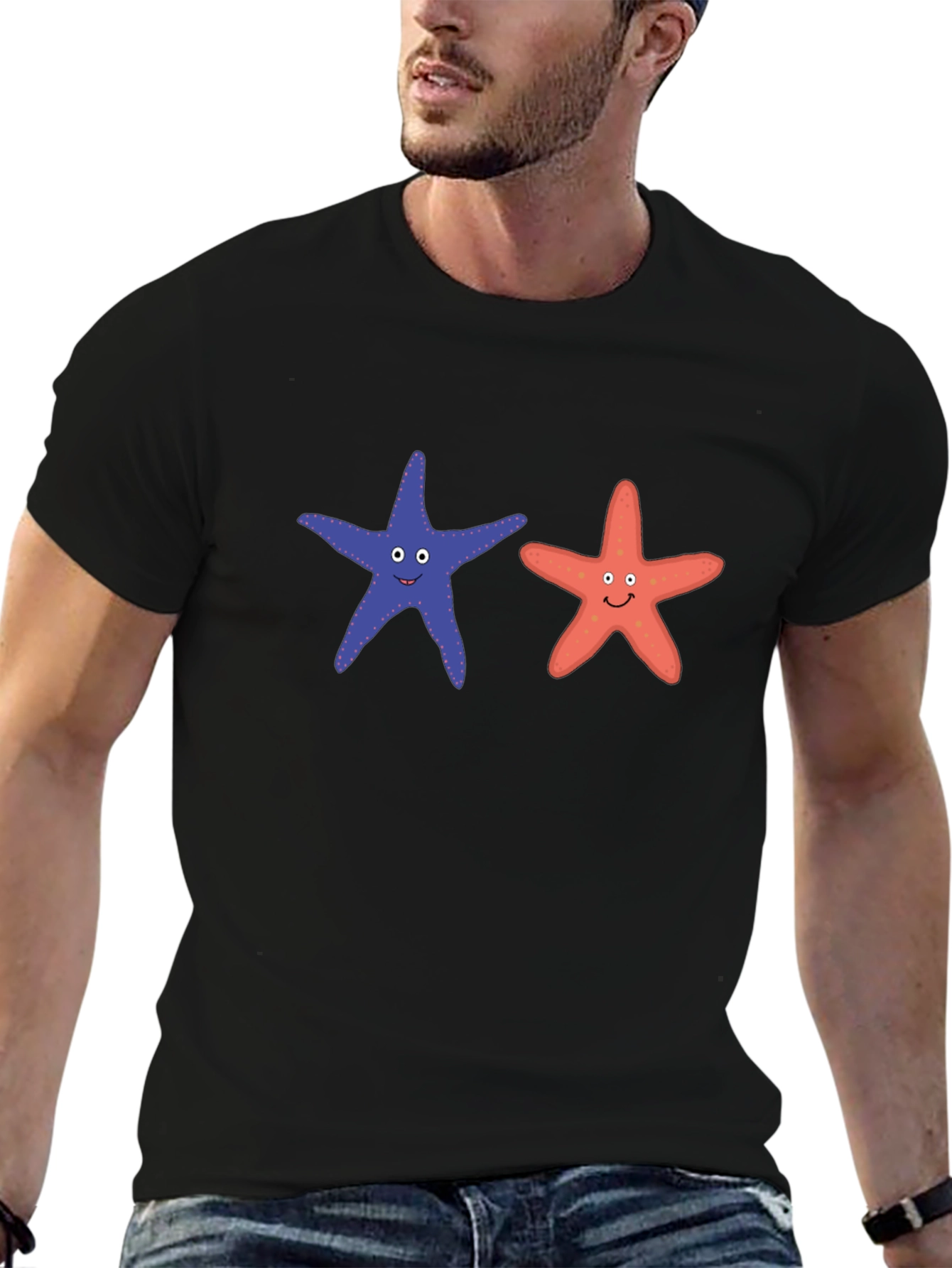 Starfish Graphic Tee - Fun & Unique Design